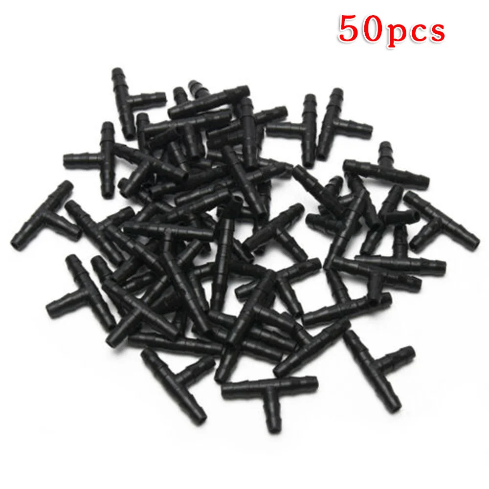 Plate - Clip Tee Connector For 4/7mm Hose Nozzle Irrigation System Sprinkler For 4/7mm hose nozzle Irrigation system