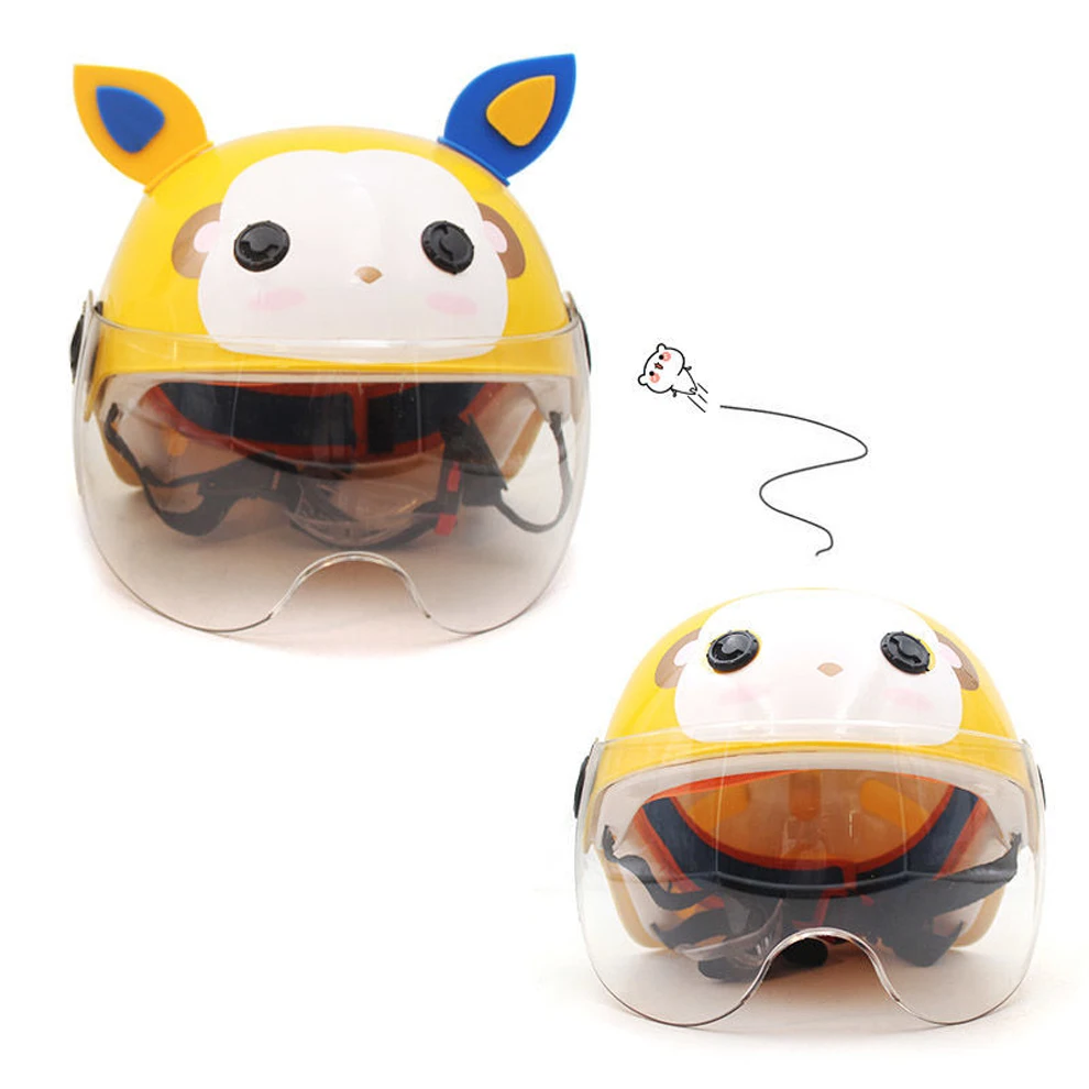 

2pcs/Pair Creative Cute Motorcycle Riding Helmet Rabbit Cat Ears Horns Helmet Decor Deco Sticker Accessories Cosplayer Styling