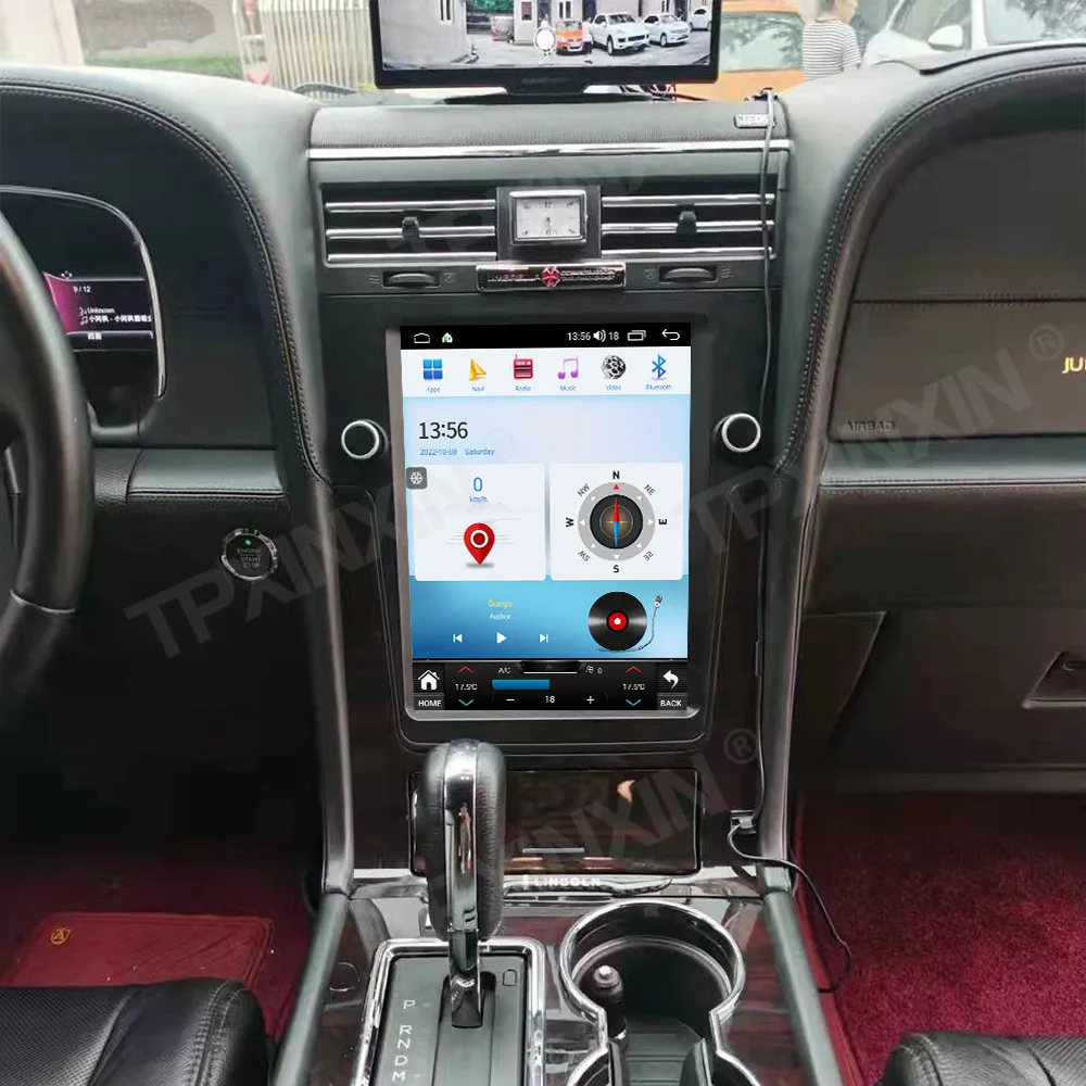 Автомобильная мультимедиа на базе Android для Lincoln Navigator 2014 2015 2016 2017 автомобильный GPS