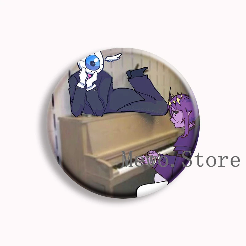 Набор значков Unstable Universe Soft Button Pin Tax Duo, аниме-брошь Eggchan & Wemmbu, значок с фан-артом, украшение для сумки, подарки для фанатов и друзей. (art.: 3920dd1b482cc) - 3920dd1b482cc