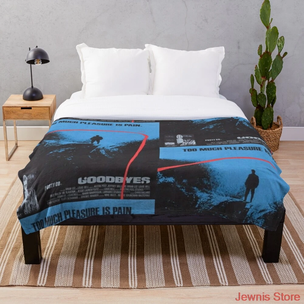 

Покрывало для альбома posty GOODBYES, покрывало-одеяло, теплое украшение, кровать и диван, подходит для мужчин и женщин