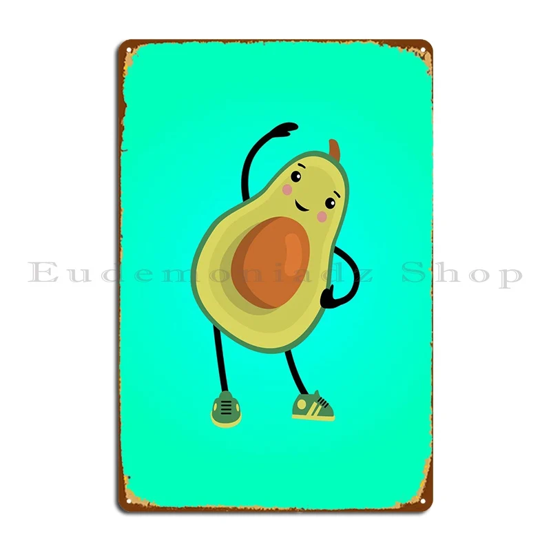 

Раздвижной металлический знак для кинотеатра с изображением авокадо