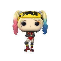 genuine anime figures funko anime suicide squad harley quinn action figures key chain collection hobby kids toys gifts