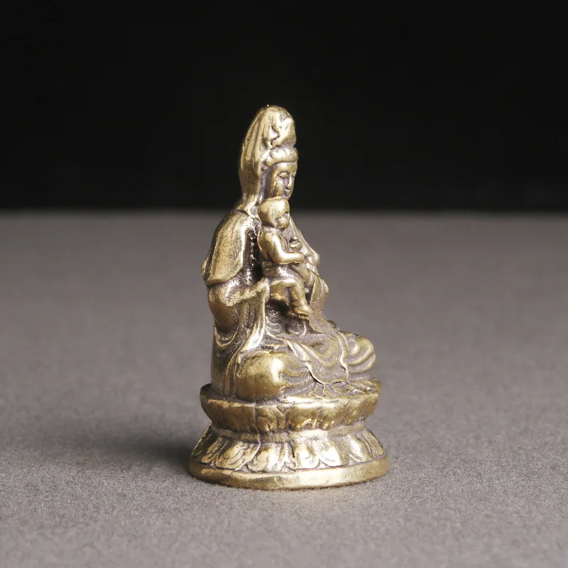 Ретро латунный Настольный орнамент для детей