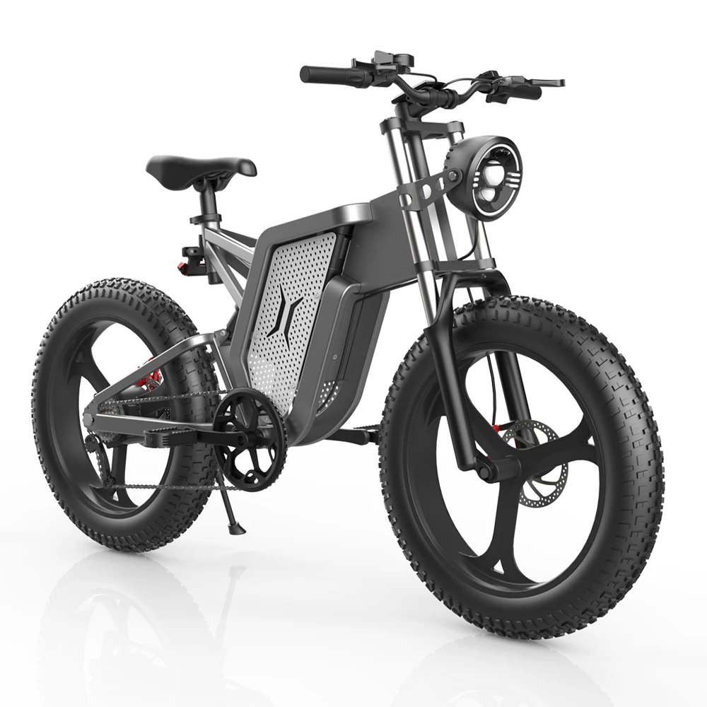 

X20 Electric Bike 20 Inch Fat Tire Off Road Ebike 2000W 48V 35AH Powerful Mountain Electric Bicycle For Adults Cycling E BIKE UL