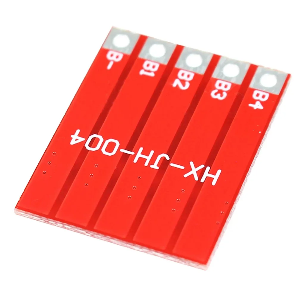 

BMS 4S 12.8V 18650 LiFePO4 Lithium Iron Battery Protection Board Equalization Voltage And Equalization Current 26*20.5*2.4mm