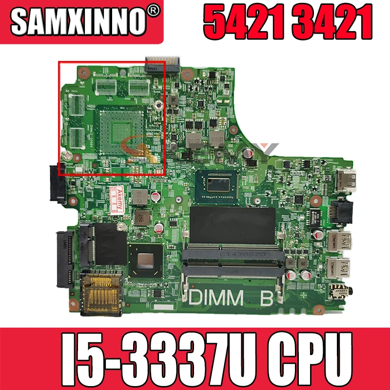 

12204-1 DNE40-CR For DELL Inspiron 14R 5421 3421 I5-3337U SLJ8E Laptop motherboard SR0XL Mainboard