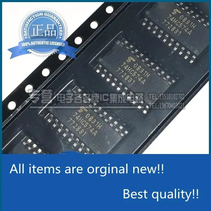 

10pcs 100% orginal new TC74HC574AF silk screen 74HC574A mid body patch SO-20