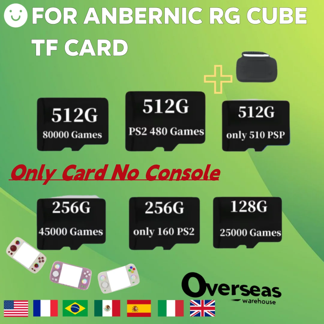 Портативная игровая карта памяти TF-карта для ANBERNIC RG Cube