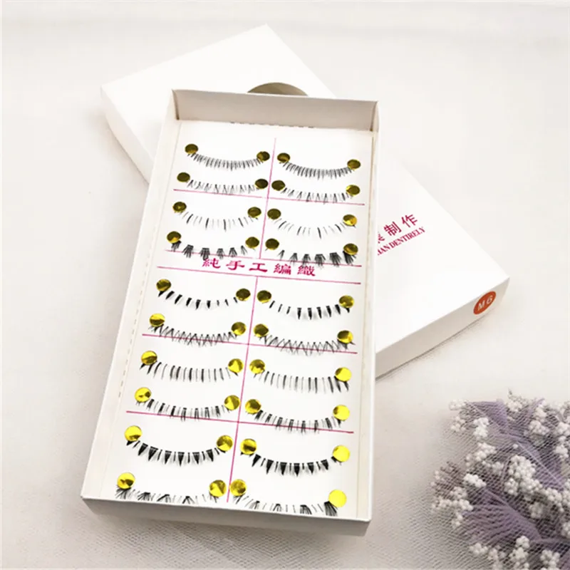 10 пар накладные ресницы для наращивания |