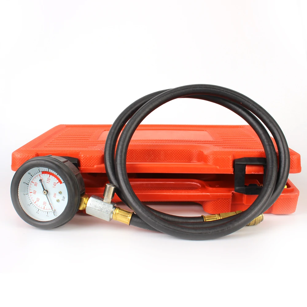 Быстроразъемное соединение 0 ~ 140PSI 10 бар тестовый комплект для проверки давления