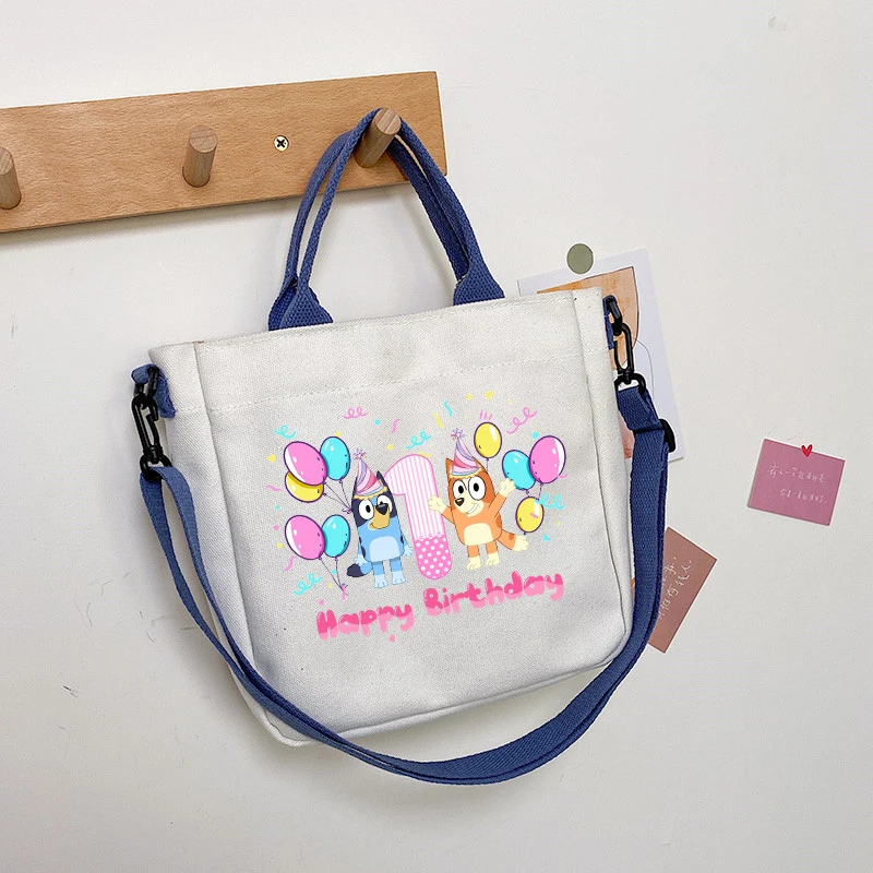 Blueyi сумка через плечо аниме номера на день рождения сумки с принтом портативные