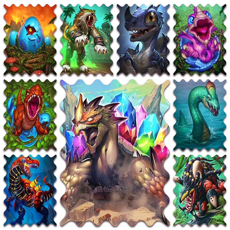 

New Full Diamond painting mosaic embroidery cartoon turtle dinosaur egg triceratops worm Velociraptor ancient Cross stitch S126