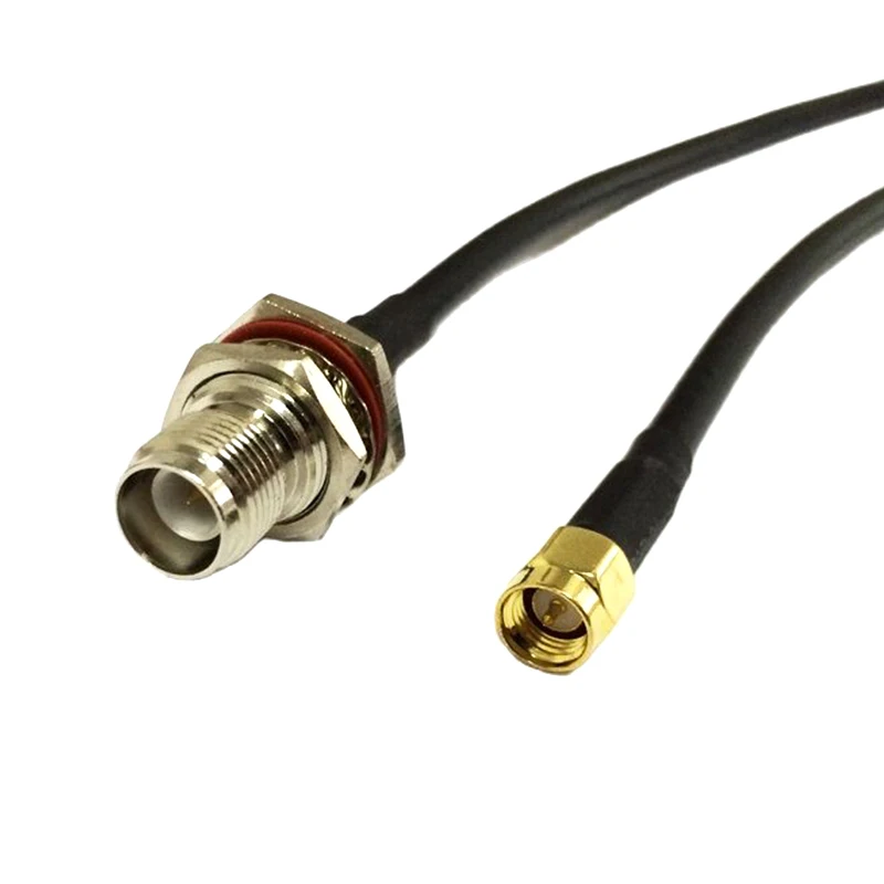 Радиочастотный коаксиальный кабель RG58 штепсельная Вилка SMA в разъем RP TNC