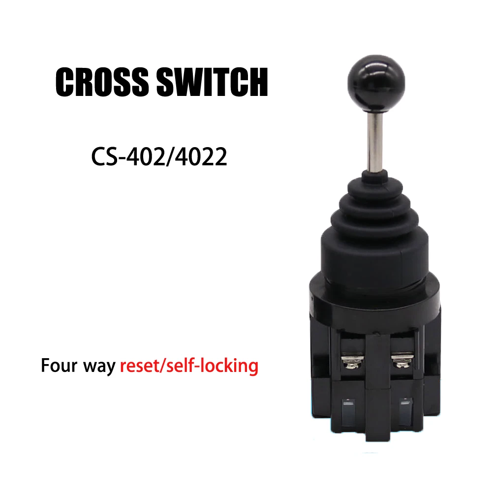 

CS-201 CS-2011 Four Way Self Resetting Cross Main Self-locking Four Way Rocker Switch Aperture 30mm