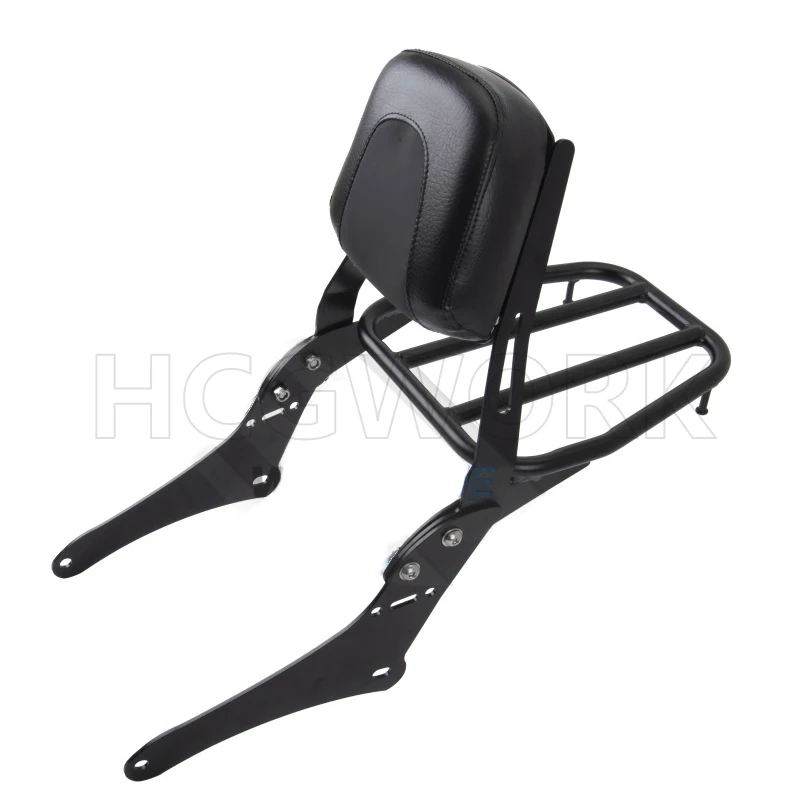 

Motorcycle Accessories Rear Luggage Rack Rear Tail Cargo Holder Shelf with Backrest for Honda Rebel Cmx500/300(since 2017)