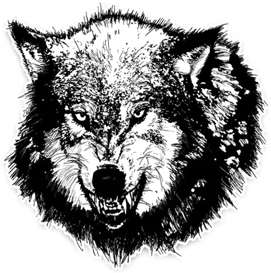 

For Stickers were wolf car, 3D car stickers Decal