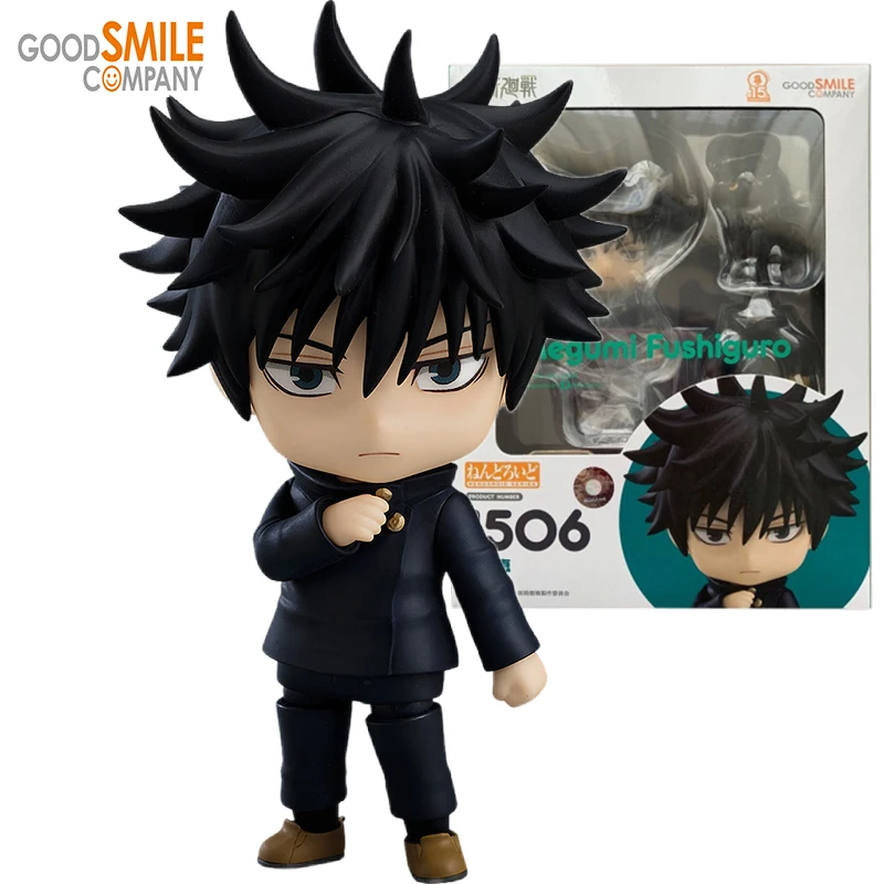 

10Cm Original Good Smile Gsc Nendoroid Jujutsu Kaisen Fushiguro Megumi Q Version Collectible Action Figure Model Toy Gift