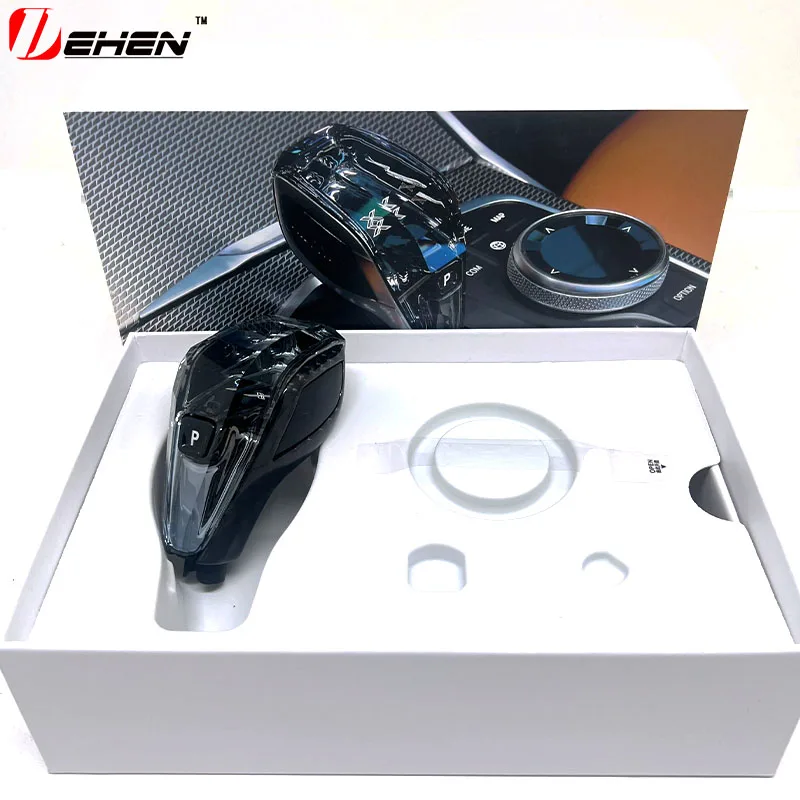 Кристаллическая ручка переключения передач из углеродного волокна для BMW 12 3 4 8