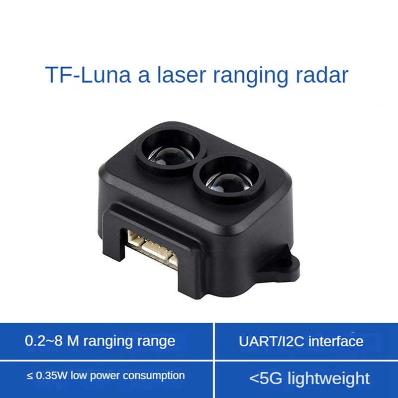 Модуль датчика дальности Tf-Luna Lidar диапазон 8 м маломощный модуль принципа Tof