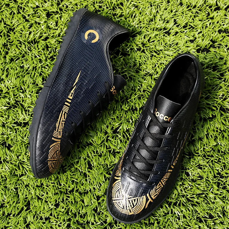 Fashion Professional Training Football Boots Kids Boys Soccer Shoes Outdoor AG/TF Ultralight Soccer Cleats Sneakers