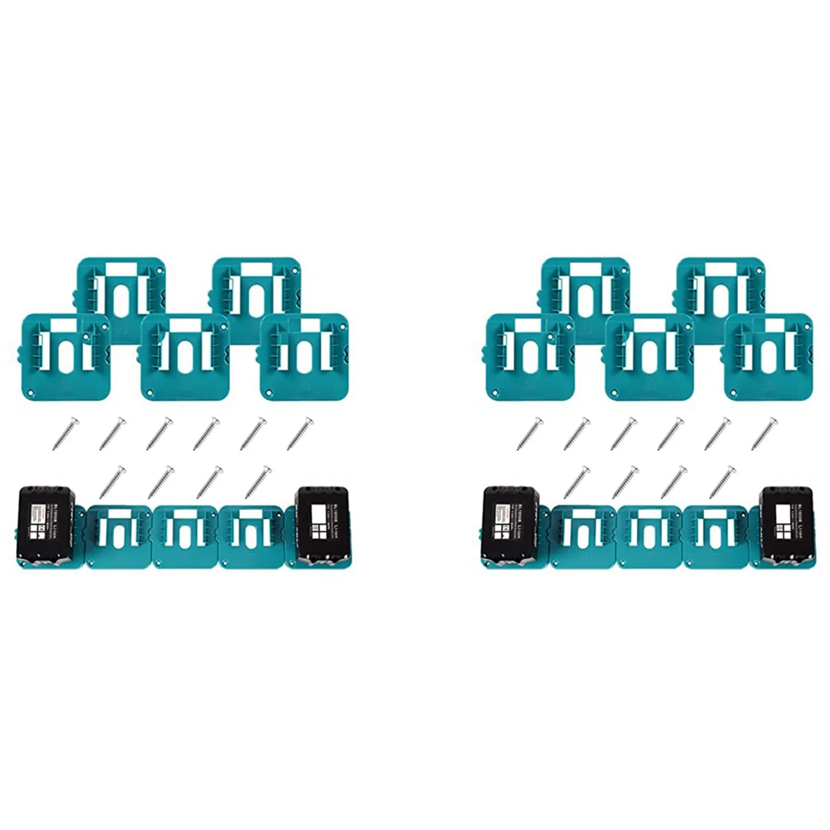 

10 шт., держатели для аккумуляторов, 18 в