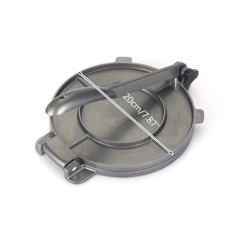 Тяжелый литой роти-пресс 8-дюймовая машина для приготовления тортильи и