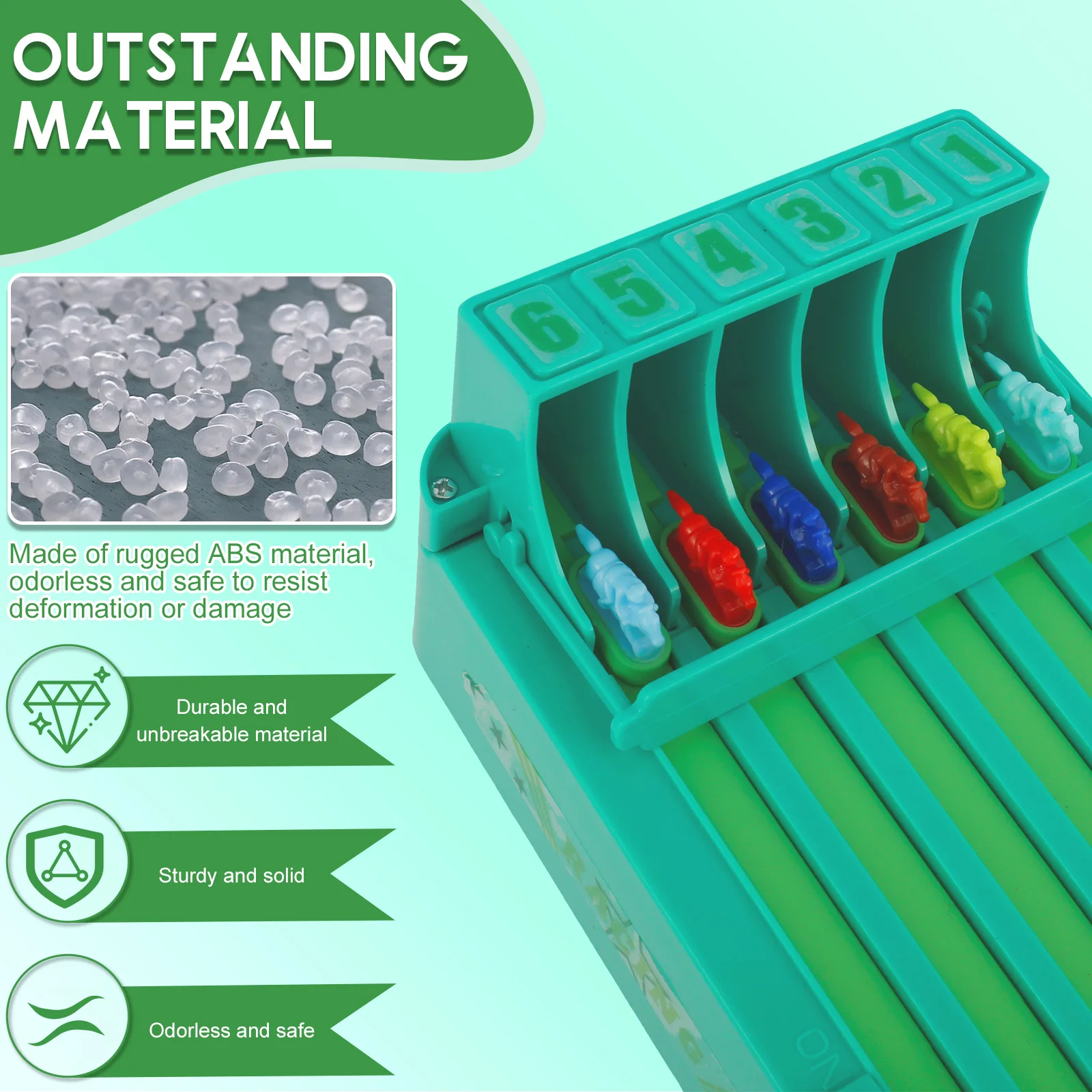 Веселая Настольная Игра С Изображением Лошади Для Релаксации И Гонок. Безопасная