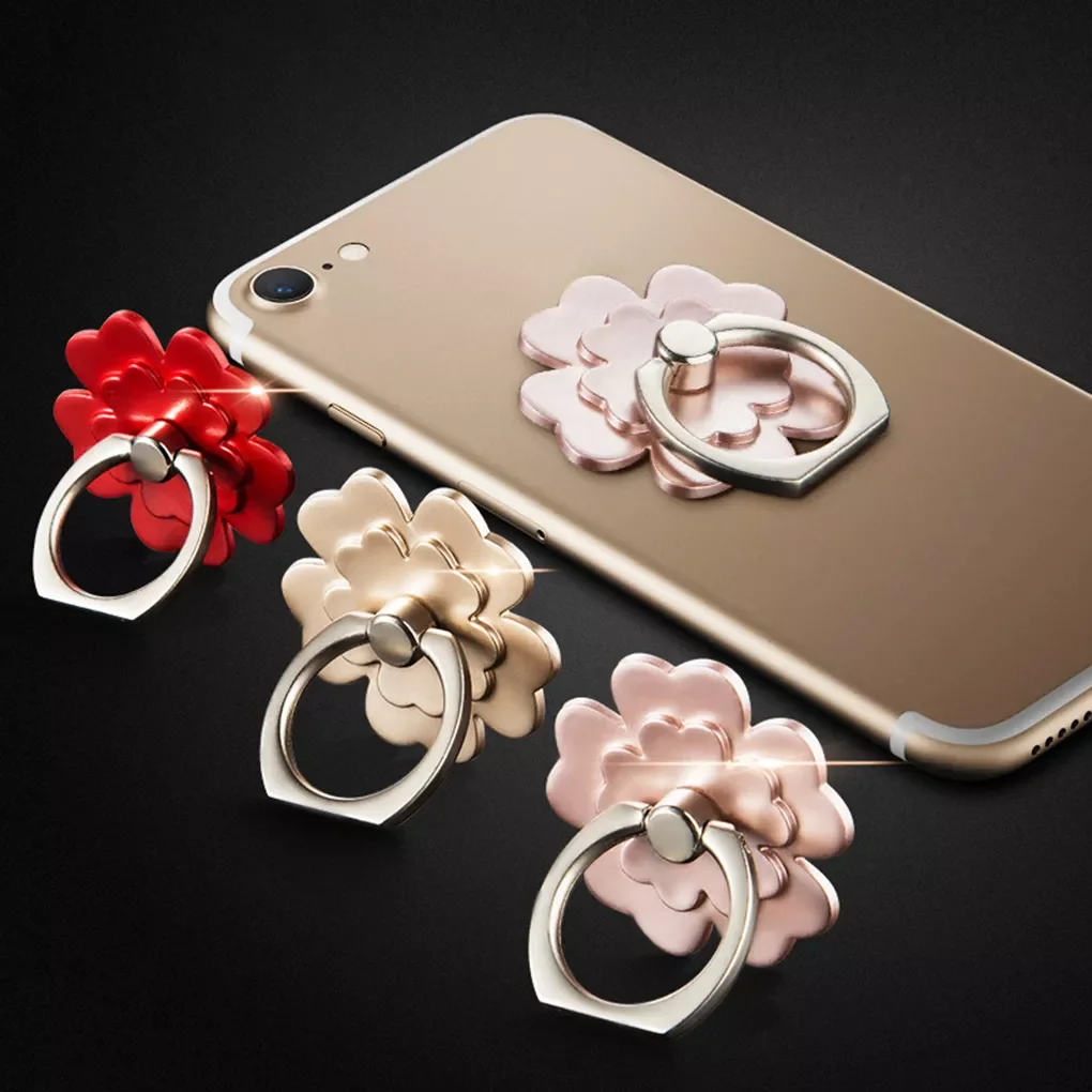 

Universal Flower Phone Finger Ring Stand Holder Portable Phone Accessories For iPhone Huawei Smartphone Round Ring Holder
