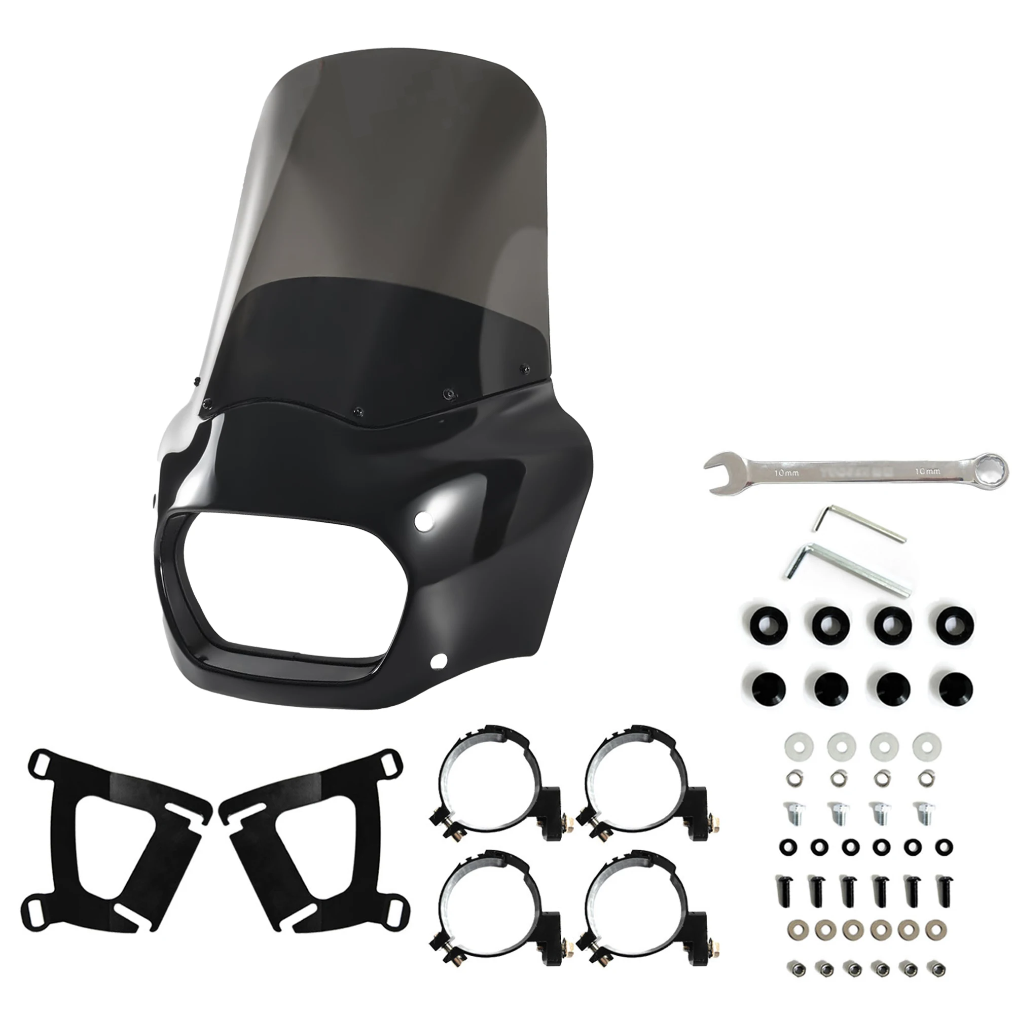 

Обтекатель Fat Bob, передний дефлектор Road Warrior, обтекатель для Harley Softail Fat Bob FXFB 2018-19 для Fat Bob S FXFBS 2018-2024