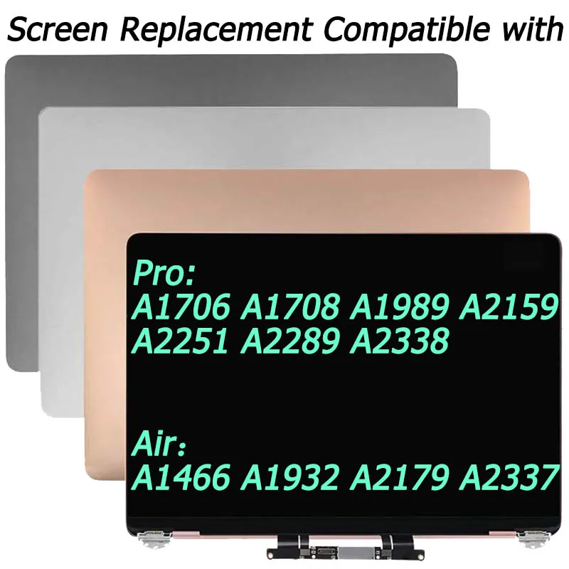 Сменный экран совместимый с MacBook Pro Air A1706 A1708 A1989 A2159 A2251 A2289 A2338 A1466 A1932 A2179 A2337