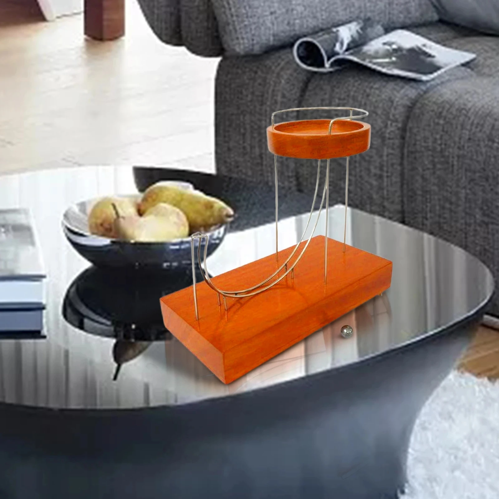 kinetic art marble perpetual machine marble machine kinetic art perpetual motion machine creative miniature home decoration free global shipping