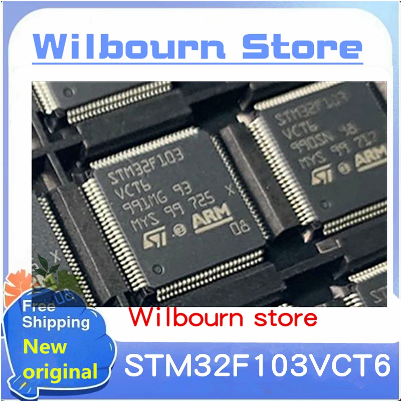 

5 шт. ~ 20 шт./лот STM32F103VCT6 STM32F103 VCT6 LQFP100 100% Новый оригинальный