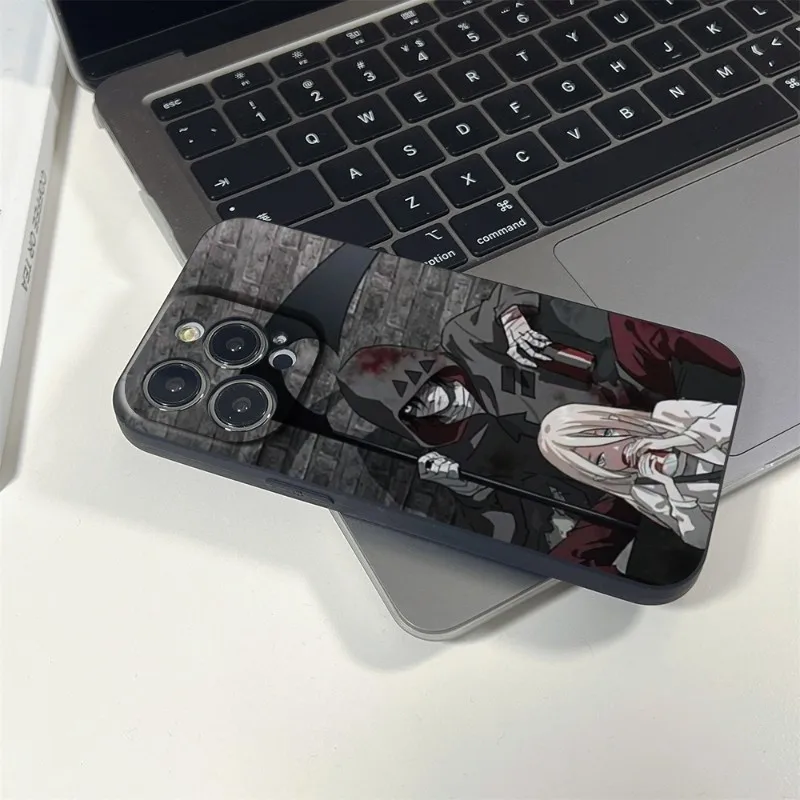 Angels of Death Ray Zack Phone Case For Iphone 14 12 11 13 Pro Max Mini X XR XS 7 8 Max SE 2020 Soft Phone Covers