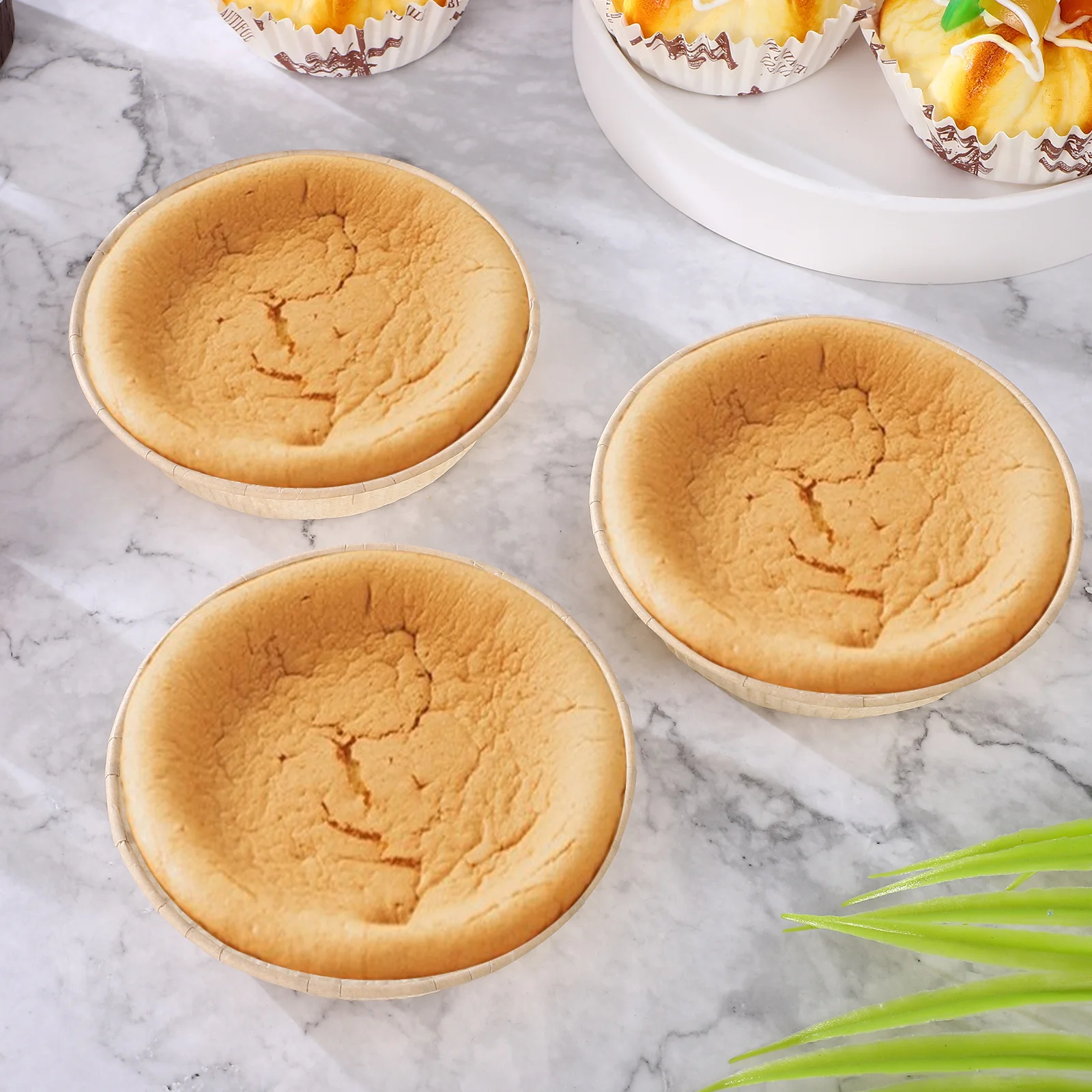 

Wrapping Paper Quiche Pan Pies Muffins Trays Baking Tools Mini Tart Containers Fondant Mold