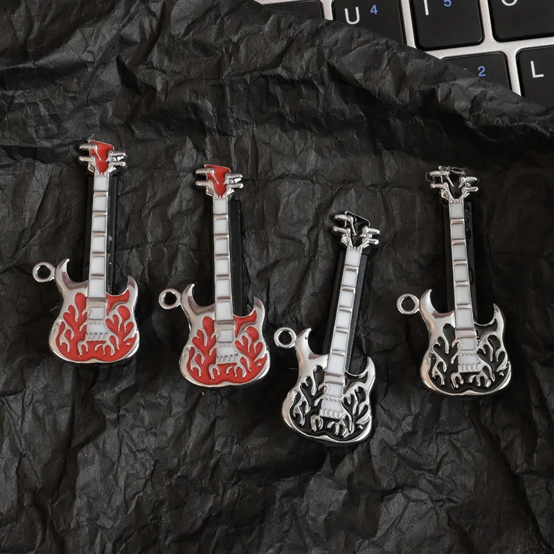 

Y2k Hairpin Vintage Guitar Hair Clip Millennium Subculture Punk Cute Cartoon Violin Badge Bobby Pin Hair Accessories for Women