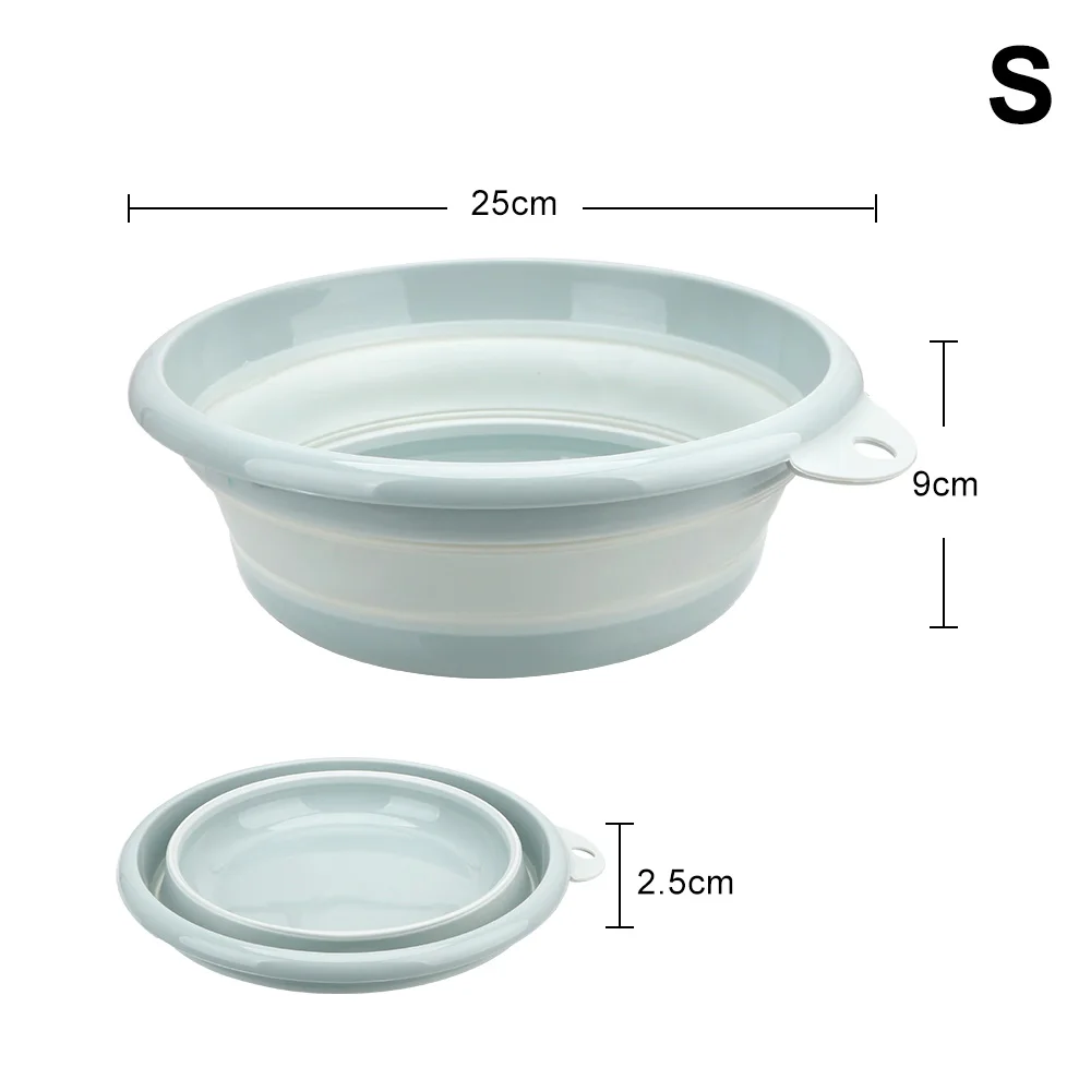 Складная емкость для стирки портативная из полипропилена экономит место