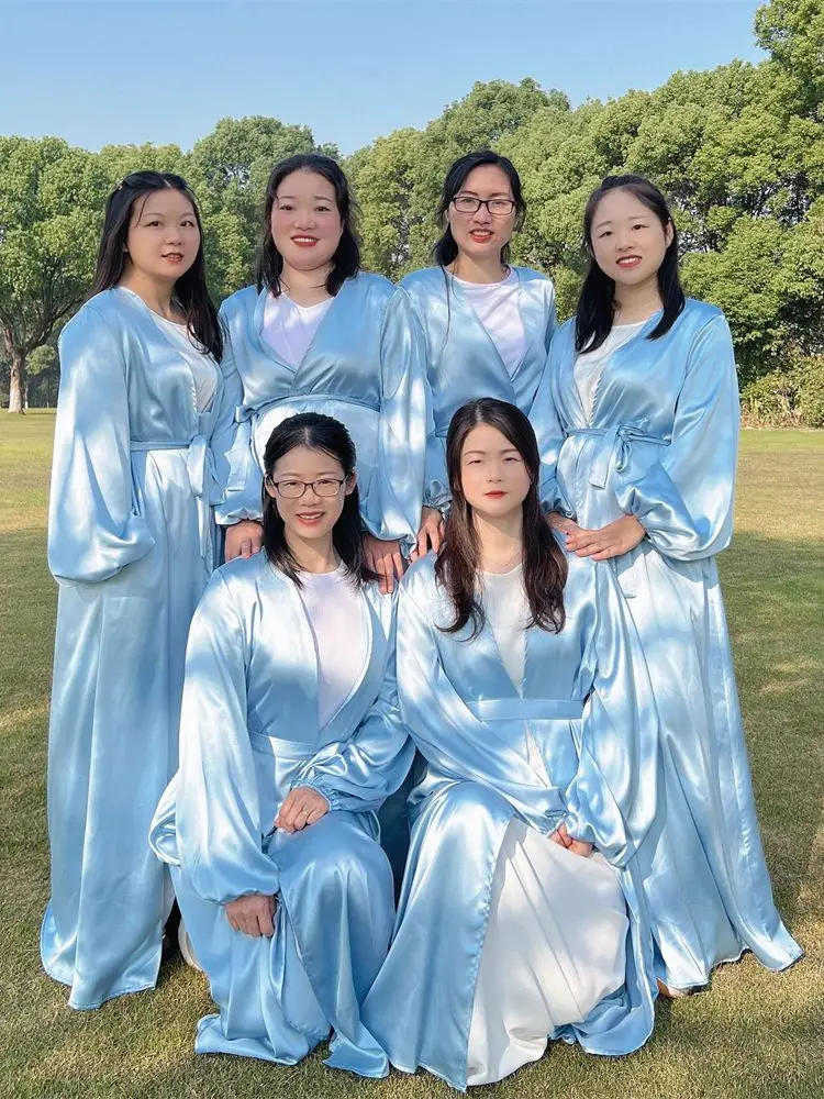 

Ramadan Robe Longue Satin Abayas For Women Kimono Femme Musulmane Kaftan Abaya Dubai Arabic Turkey Islam Pakistan Muslim Dress