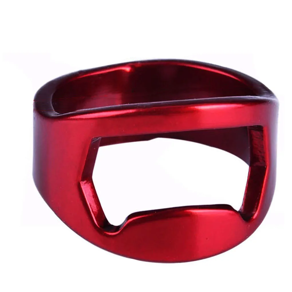 

New Cute Metal Finger Ring Bottle Opener Bar Beer Tool Cap Opener Remover