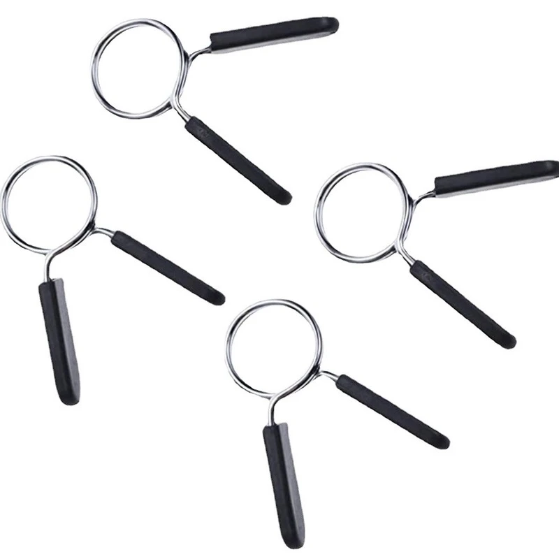 

30mm Barbell Spring Collar Clip Gym Weight Dumbbell Lock Barbell Lock Fitness Gym Weightlifting Accessories