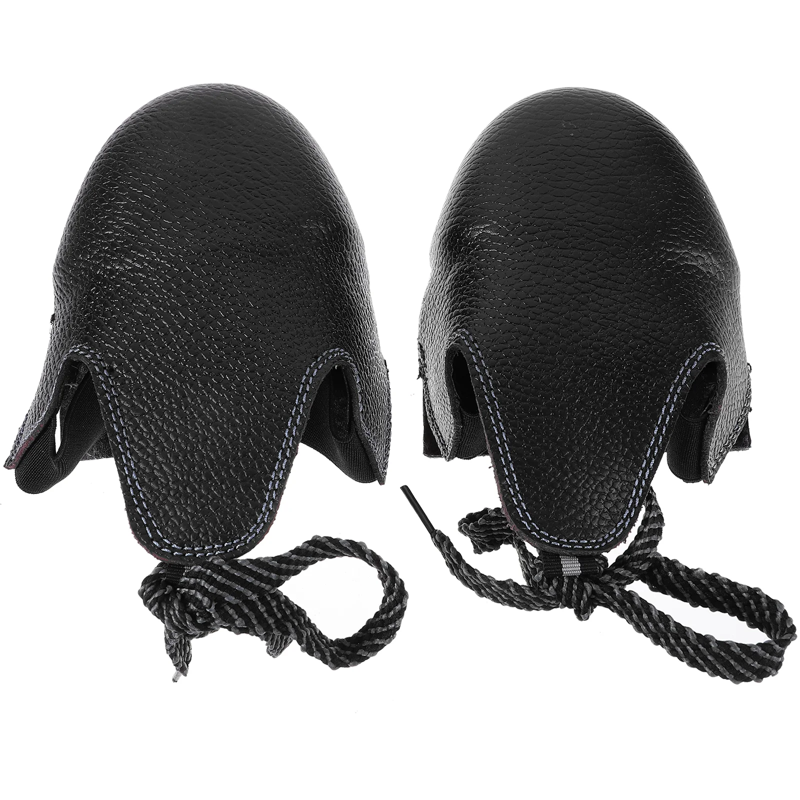

2 Pairs Shoes Covers Reusable Nonslip Unisex Water Proof Waterproof Safety Overshoes Steel Toe Cap Protective Universal Women's