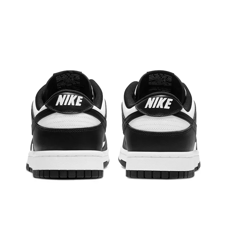 Фото Nike Dunk Retro Low Детская обувь Кроссовки для мальчиков и девочек Детская обувь Черно-белая панда для подростков №4