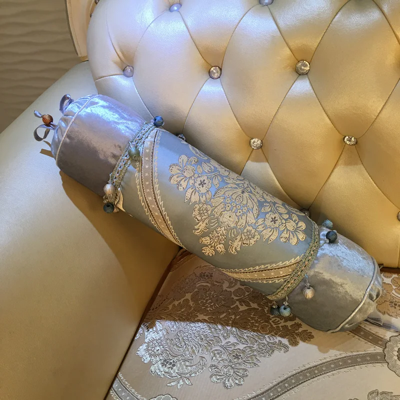 Диванные декоративные подушки многофункциональные цилиндрические наволочки