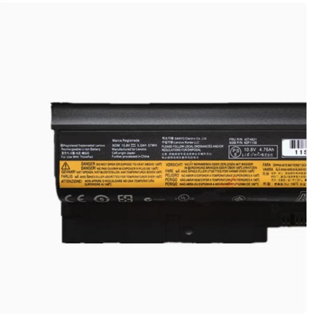 Подходит для Lenovo Ibm T60 Sl400 T500 R60 T60P T61 Sl300 W500 Аккумулятор ноутбука