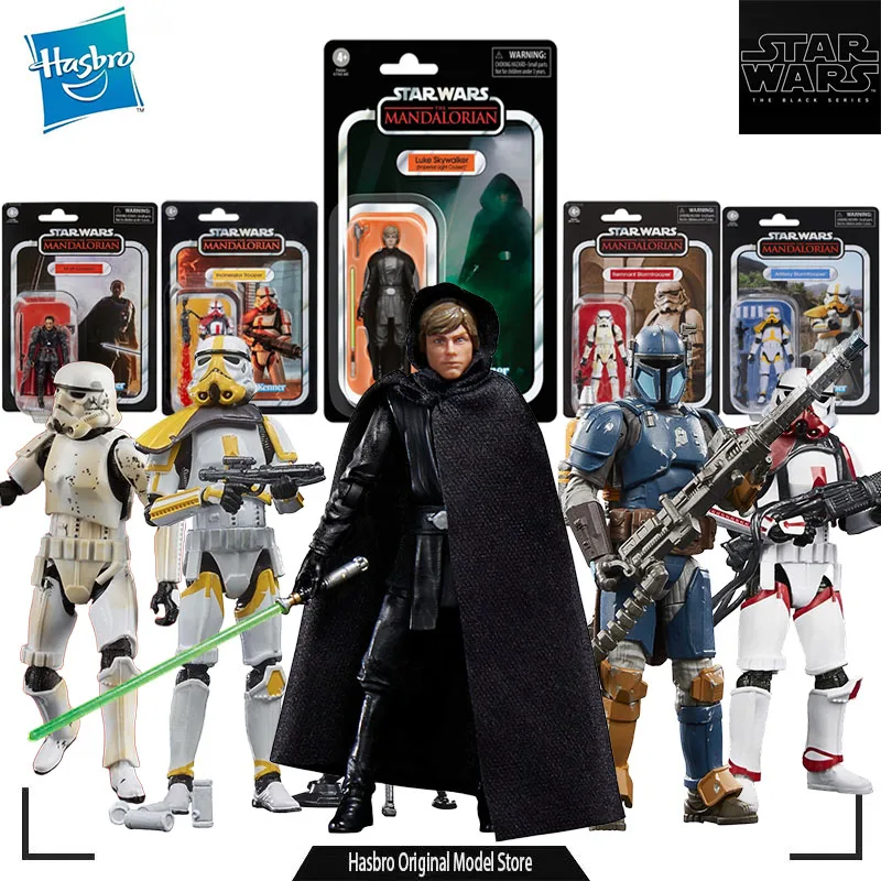 

Hasbro Original Model Kit Star Wars THE VINTAGE COLLECTION VINTAGE Luke Skywalker Anime Action Figure Model Toy Gifts for Boy