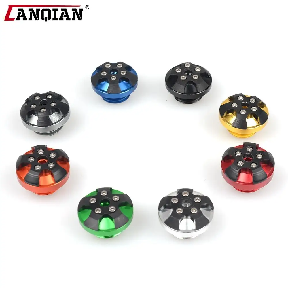 Масляный колпачок двигателя M20*2,5 для мотоцикла Ducati Multistrada 1000 2003-2006 годов выпуска. CNC-обработка, крепление винтами.