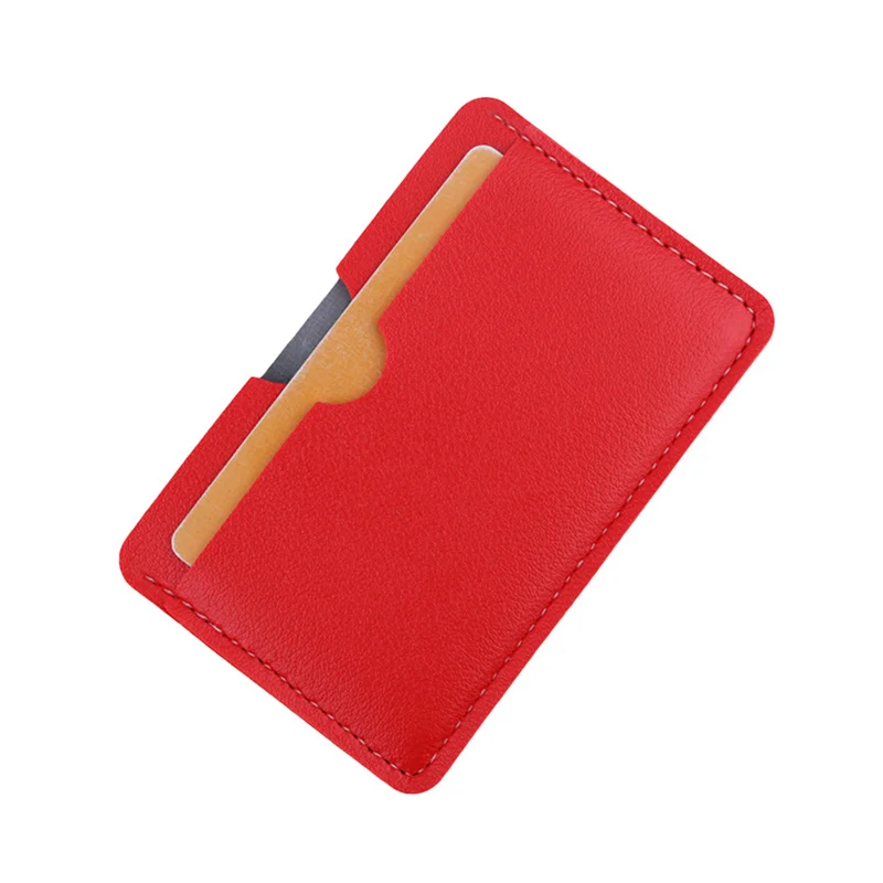 

Thorn Tree Women Card Holders 3 Slots PU Leather Portable Credit Card Holder Slim Card Holder