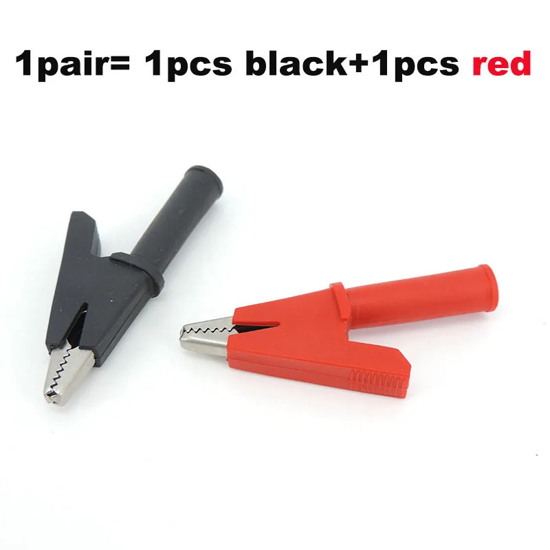 

Красно-черная Флейта с 4 мм разъемом типа банан, тестовый зажим, зажим для провода, клемма 30A 2000V c1