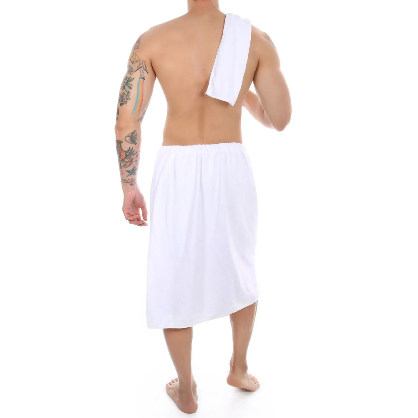 Soft Man Wearable Bath Towel With Pocket Soft Mircofiber Magic Swimming Beach Towel Blanket Toalla De Playa 70*140cm