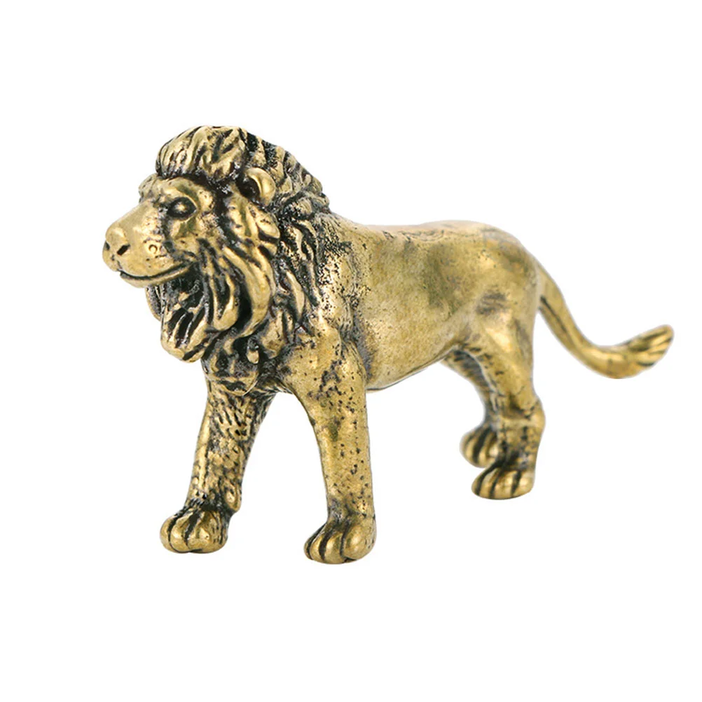 

Statue Figurine Brass Animal Sculpture Figurinesstatues Fengshuiwealth Prosperity Animals Dog Fu Goldguardian African Miniature